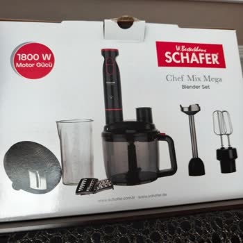 Schafer Blender Bıçağı 2 Ayda Kırıldı: Ücretsiz Garanti Değişimi Talebi