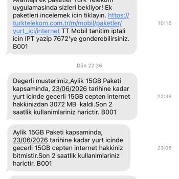 Onaysız Otomatik Paket Tanımlamaları Ve Aşırı Ücretlendirme İtirazı