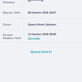 Randevuya Gelmeyen Ekip Ve Ulaşılamayan Müşteri Hizmetleri, Acil Kurulum İsteği