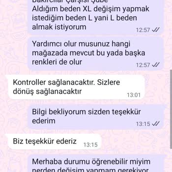Kapıda Ödeme Farkı İadesi Ve Ürün Değişim Sorunu