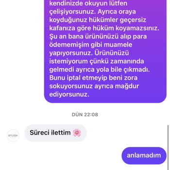 Kargoya Çıkmayan Siparişim İade Reddiyle Mağdur Edildi