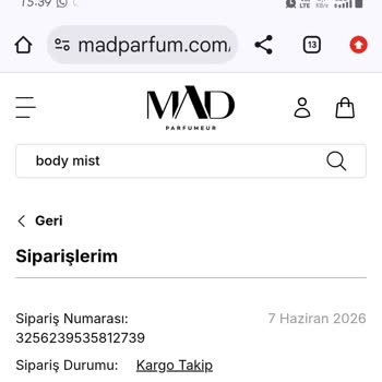 Hepsijet Kargo'da Teslim Edilmeyen Parfüm Siparişi