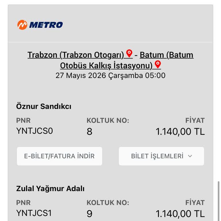 Bilet İptali Reddi Ve Üç Saatlik Gecikme Nedeniyle Çifte Ödeme Zorunluluğu
