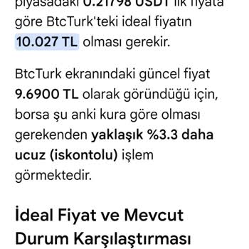 BTCTURK’te Fiyat Manipülasyonu ve Transfer Kısıtlamaları Nedeniyle 85.000 TL Kayıp