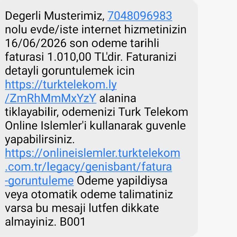 Yanlış Fiyat Bilgisi Nedeniyle 1010 TL Faturaya İtiraz
