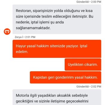 Migros Yemek’te Siparişim Teslim Edilmedi, Ödeme Alındı Ve İptal Edilemiyor