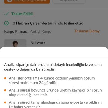 Network'ün Uzun Analiz Süreci İadeyi Geciktiriyor