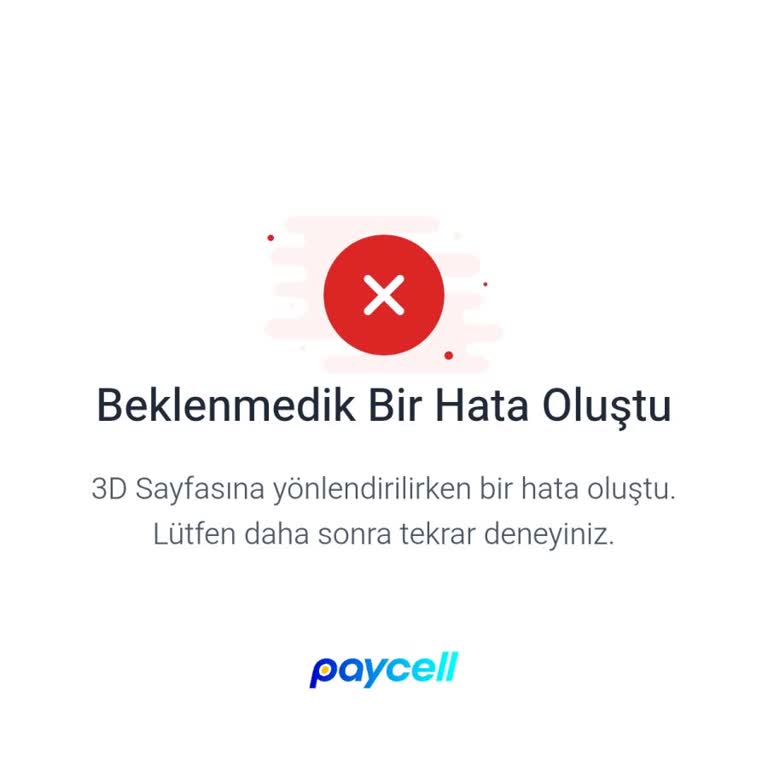 Paycell Ve Trendyol’da 3D Secure Sorunu İşlem Gerçekleşmedi