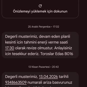Sık Ve Uzun Süreli Elektrik Kesintileri İşimizi Ve Aile Hayatını Felç Ediyor