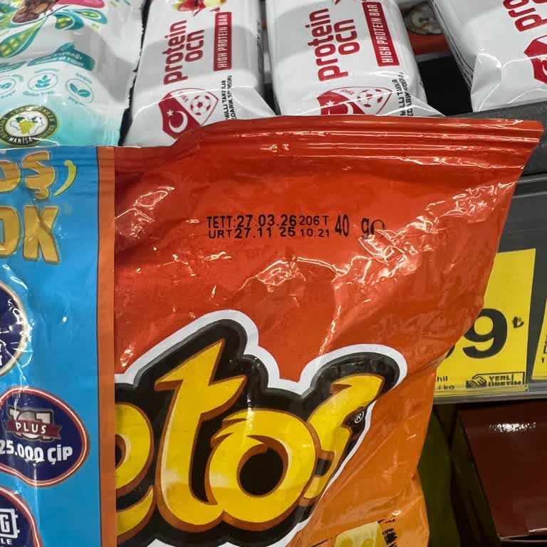 Süreli Tarihi Geçmiş Cheetos Cips Satışı Ve Personel İhmalinin Önlenmesi Gerekiyor
