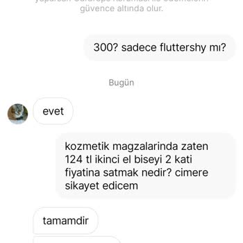 Fahiş Fiyat Ve Alaycı Satıcı Şikayeti