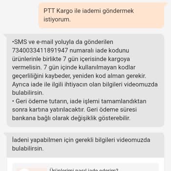 İade Sürecinde Tek Kargo Ve Evden İade Seçeneğinin Yokluğu