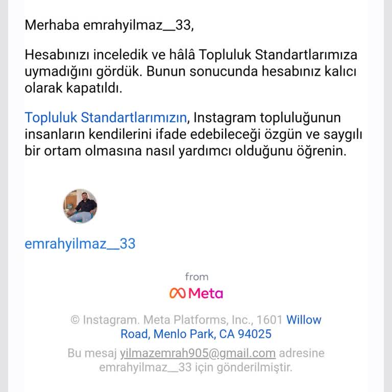 Instagram Hesapları Sürekli Haksız Şekilde Kapanıyor Ve Açık Kalması Gerekiyor