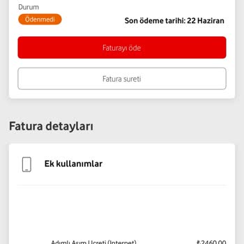 Uyarı Yok, 50 GB Paketi Hızla Tükenip 3347 TL Fatura