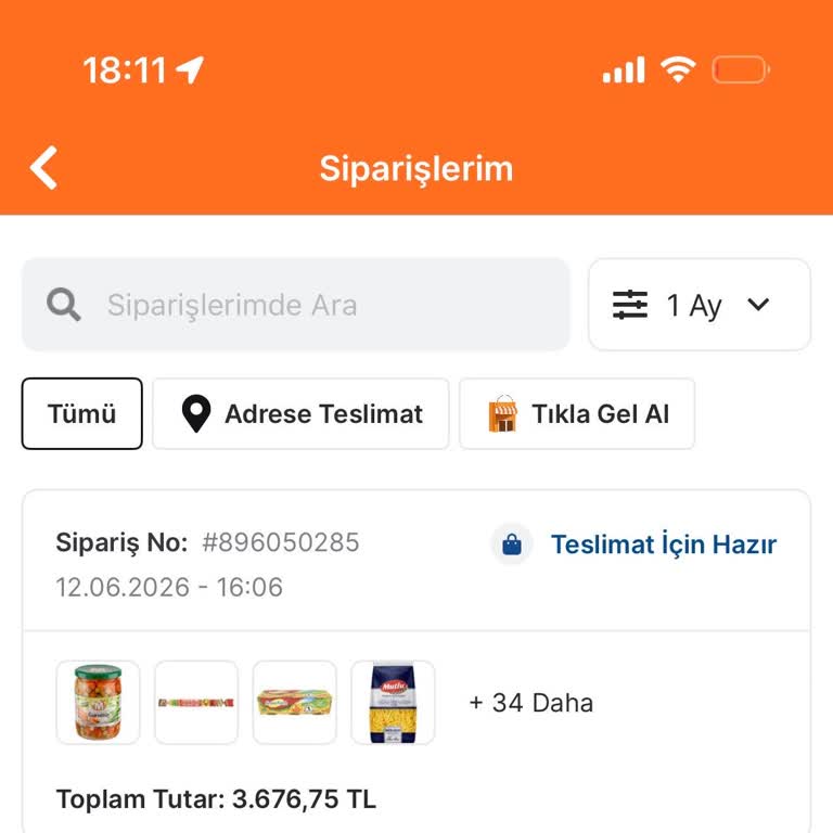 Migros Hemen Teslimatta 2-3 Saatlik Gecikmeler Ve Özür Talebi