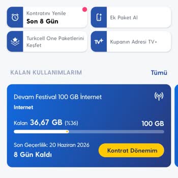 Yıllık Paket Sonrası 90 GB Ek Paketin Aşırı Fiyatı