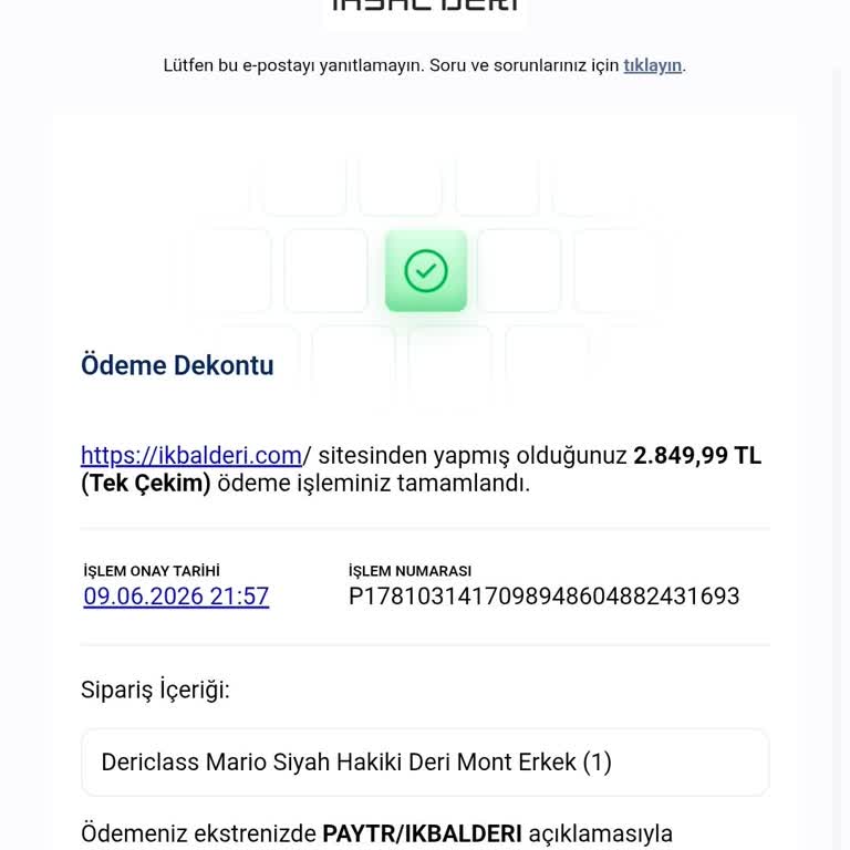 Ödenen Montun Teslim Edilmemesi Ve Cevapsız İletişim