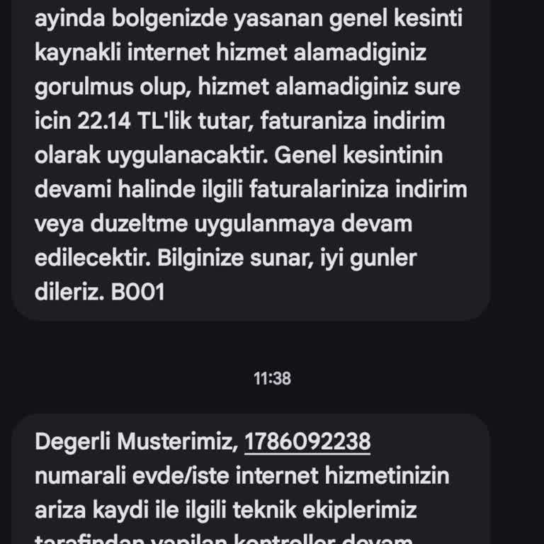 Bir Hafta Süren İnternet Kesintisi Ve Haksız Cayma Bedeli