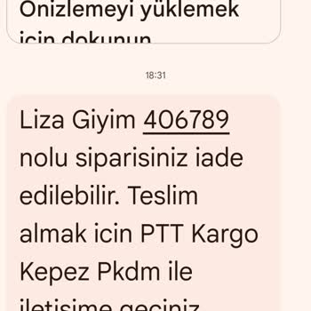 Kapıda Ödemeli Kargo Teslim Edilmedi Ve Yanıltıcı SMS Alındı