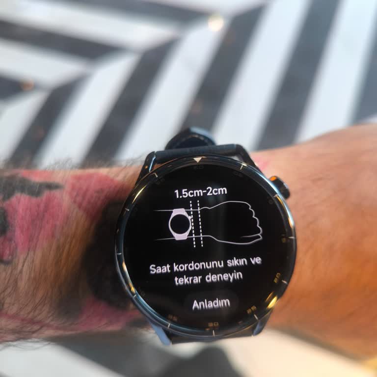 Xiaomi Watch S5 Dövmeli Bilekte Cilt Sensörü Çalışmıyor Ve Koşulsuz İade Talebi
