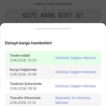 Hepsiburada ve Hepsijet'ten Kayıp Sipariş İçin Geri Ödeme Talebi