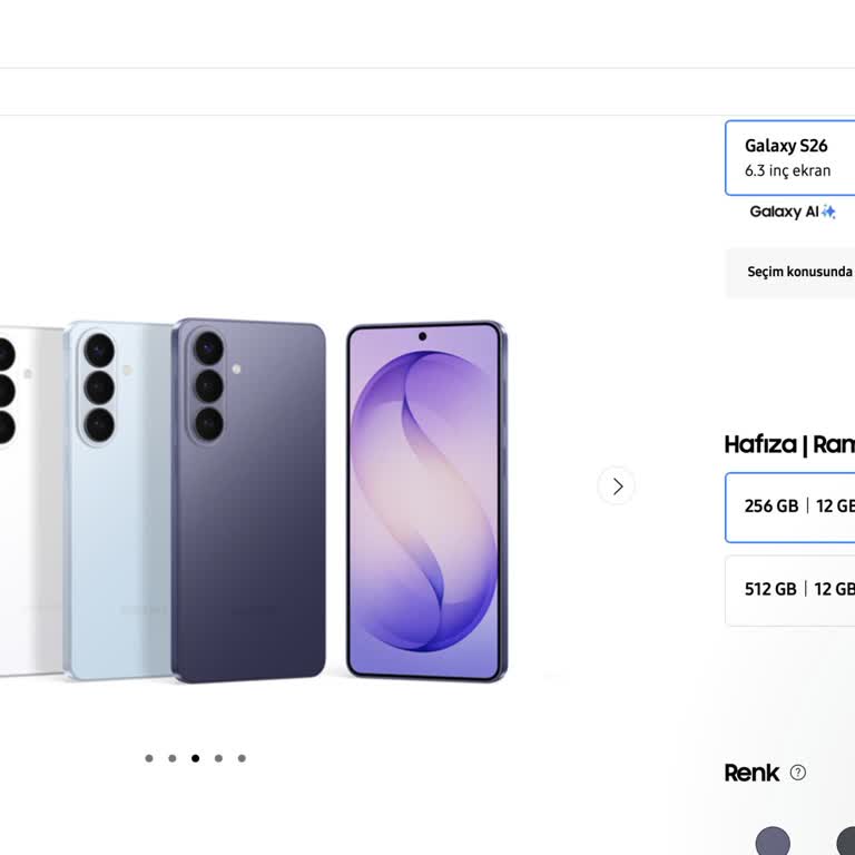Samsung S26 256 GB Modelinin Stok Yokluğu Ve Açıklama Eksikliği
