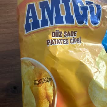 Yanmış Ve İçinde Siyah Parçalar Bulunan Amigo Patates Cipsi İçin İade Ve Değişim Talebi