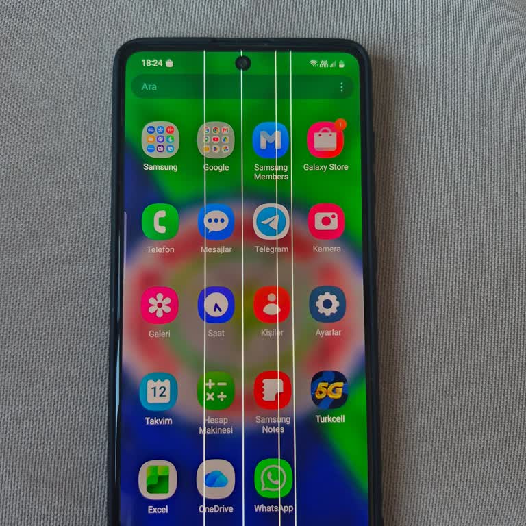 Samsung A71 Ekranındaki Dikey Çizgi Arızası Gizli Ayıp Olarak Değerlendirilmeli