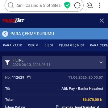 Frugobet'te Onaylanan Çekim Gerçekleşmedi Ve Müşteri Desteği Ulaşılamaz