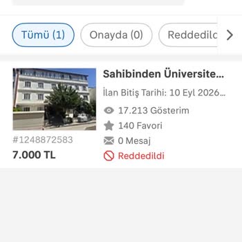 Sahibinden.com’da 1+0 Ve 1+1 İlan Açıklamasının Hatalı Duyulması Ve 779 TL Ücretin İadesi