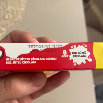 Yalova Şok Market’te Eti Petito Çikolatasında Beyaz Lekeler Görüldü