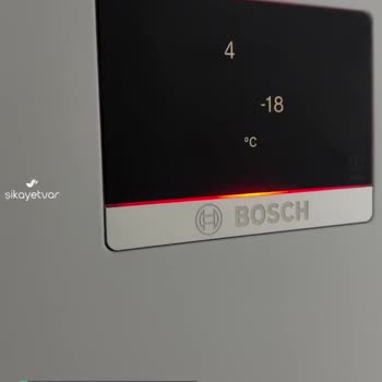 Bosch Buzdolabı Motor Sesi Çok Yüksek, Vibrasyonlu Ve Gürültülü