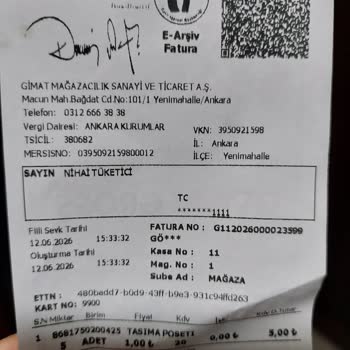 Gimat Gross Fazla Alınan Ücret