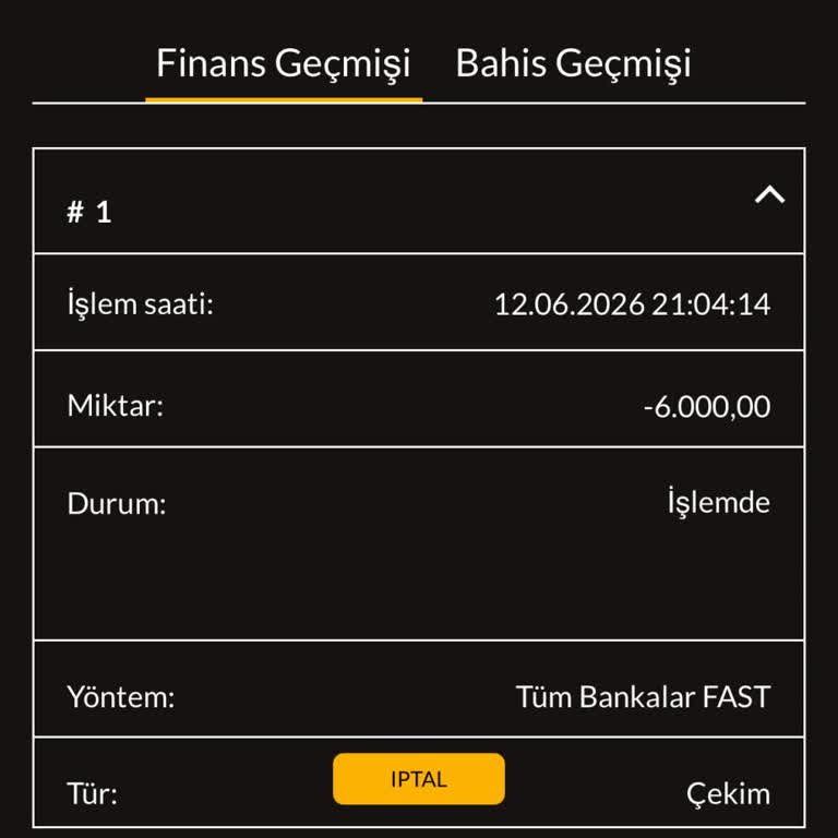 Casibom’da 6.000 TL Çekimimin Gecikmesi Ve Açıklama Talebi