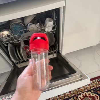 Lefties Çocuk Sulukları Düşük Sıcaklıkta Bulaşık Makinesinde Deforme Oldu