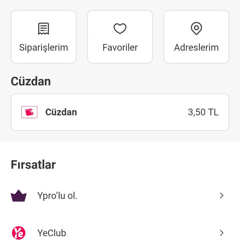 Yemeksepeti Cüzdan Hatası Ödeme Seçeneği Yanlış Aktifleştiriliyor