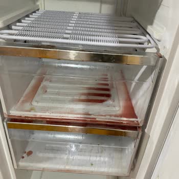 Servis Hatası Nedeniyle 300 Litre Dondurucu Gıdaları Ve Ahşap Parkeler Zayi Oldu