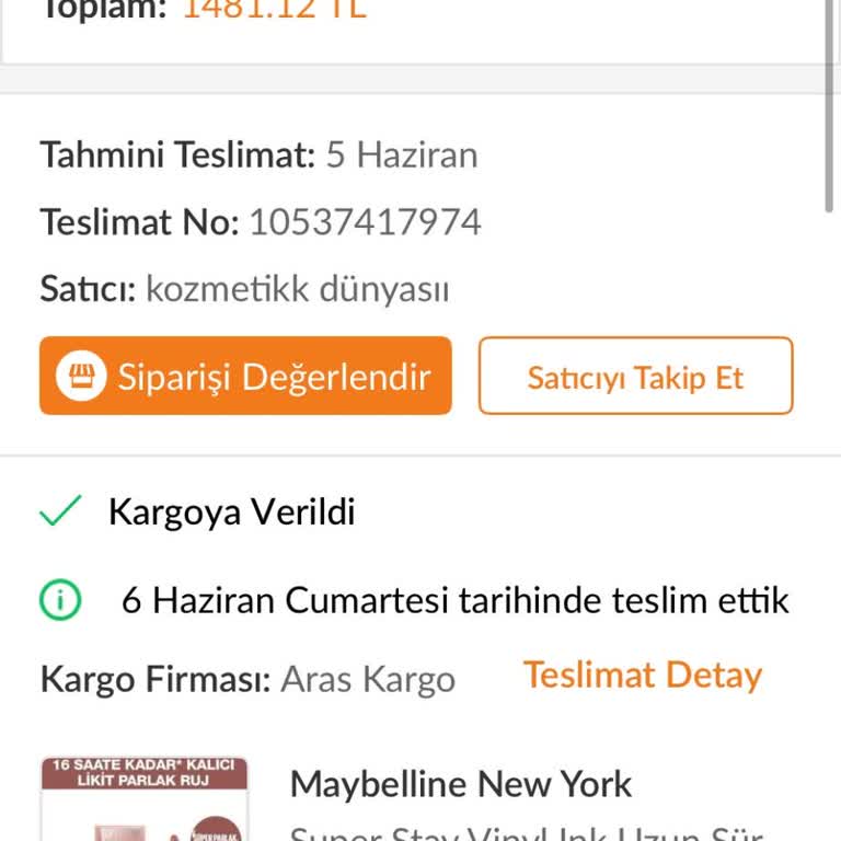 Trendyol Sahte Maybelline Ruj Ve Açık Ambalaj İade Reddi