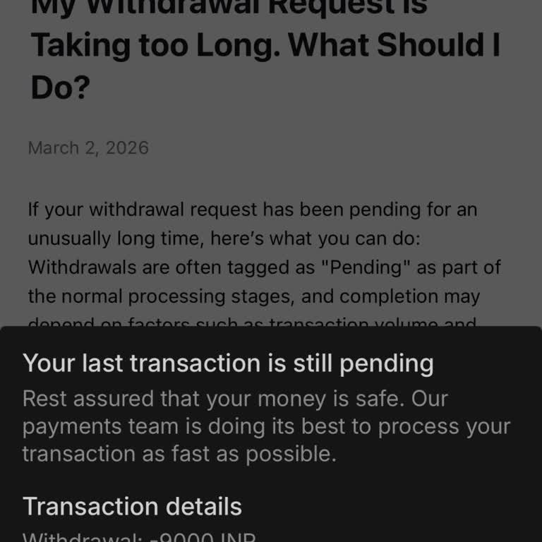 Please Return My Money To Parimatch Wallet