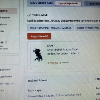 Bebek Arabası Vida Sorunu Garanti Kapsamında Ücretsiz Tamir Talebi