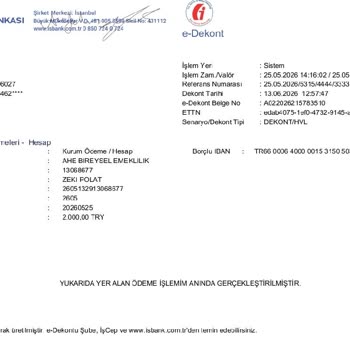 Anadolu Hayat Emeklilik’ten BES Prim İadesi Talebi