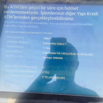 ATM’de Para Sıkışması Ve İade Edilmemesi Sorunu