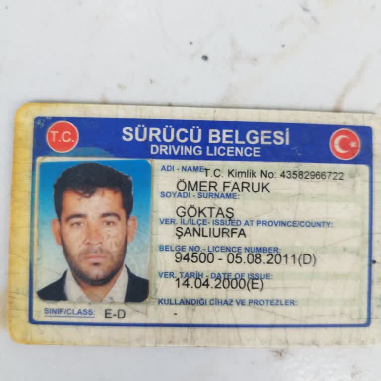 Adli Sicil 188/3 Maddesi Nedeniyle Sürücü Belgesi Yenilenemiyor Ve Ailem Mağdur