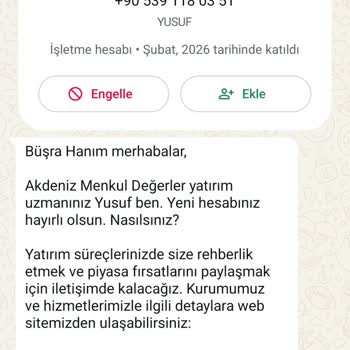 Telegram'dan Sahte Akdeniz Menkul Değerler Yatırım Danışmanlığıyla 1,35 Milyon Tl Kayıp
