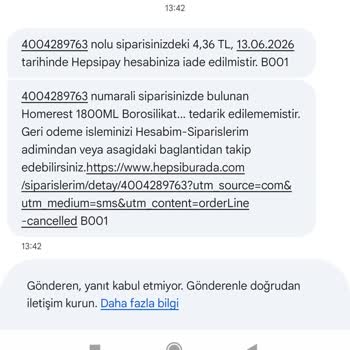 Hepsiburada Üzerinden İptal Edilen Sipariş Sonrası Fiyat Farkı Ve Mağduriyet