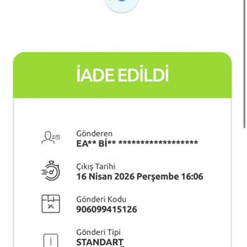 Iade Sürecindeki Iphone 13 Pro Max'ımın 68.638,80 TL Ücreti Geri Ödenmedi