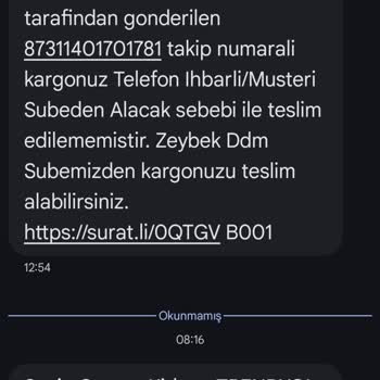 Sürat Kargo’nun Büyük Bahanesiyle Teslim Etmemesi Ve Trendyol’un Yardımsız Kalması