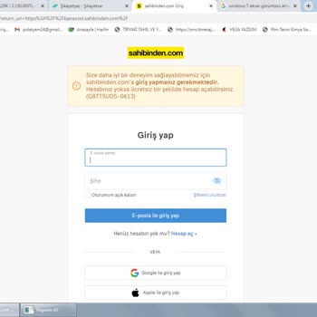 Sahibinden.com’da Sürekli Güvenlik Doğrulaması Sorunu