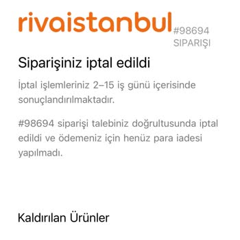 İptal Edilen Siparişin İadesi Gecikiyor Ve Kart Limiti Bloke