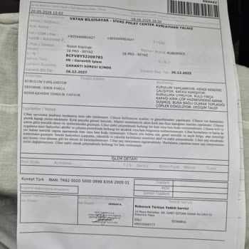Deforme Telefon Aksesuarları Ve Kalitesiz Robot Süpürge Onarımı Şikayeti